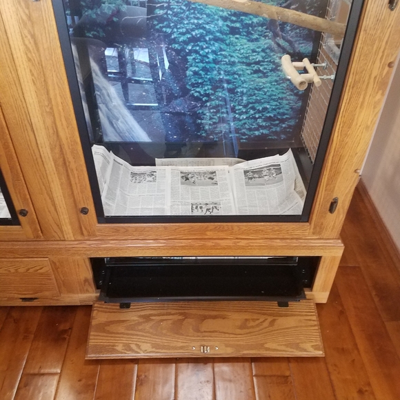 Solid oak parrot cage - Picture 5 of 5